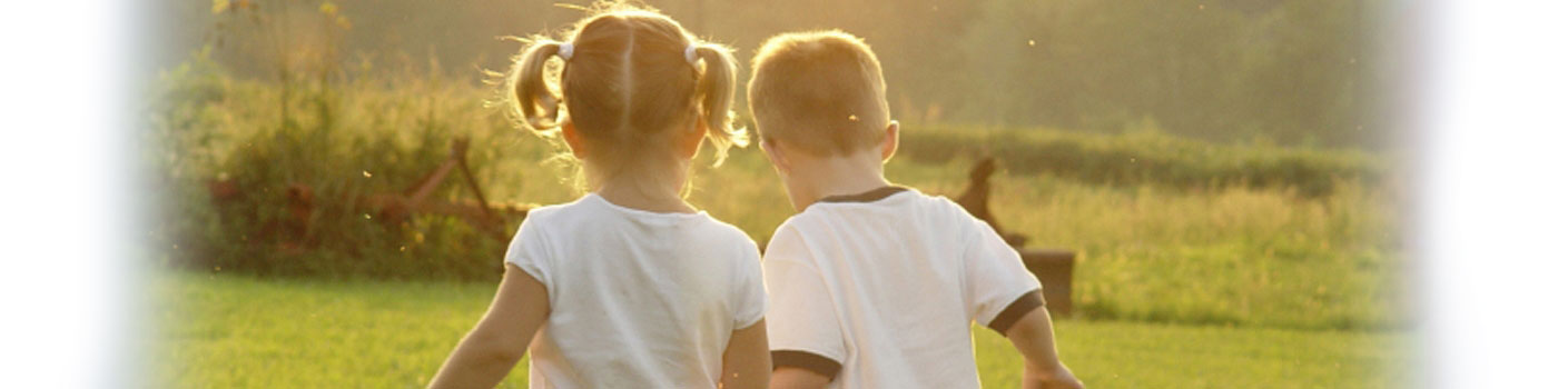 boy and girl hand to hand